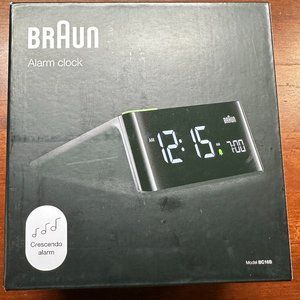 Brand New! Braun Digital Alarm Clock